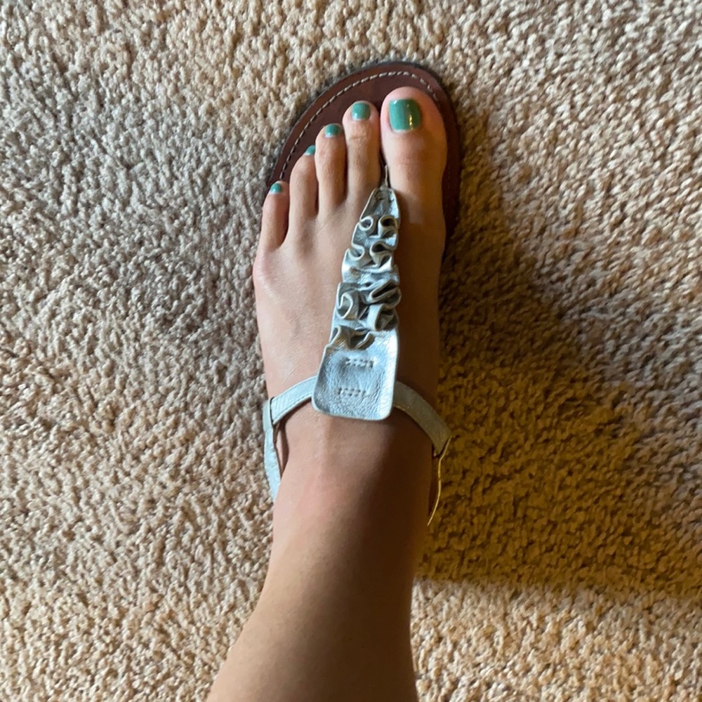 Silver Sandals